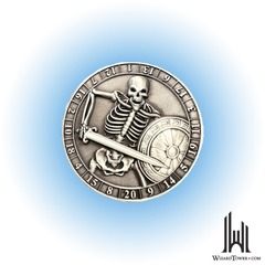 DICE COIN D20 SKELETON